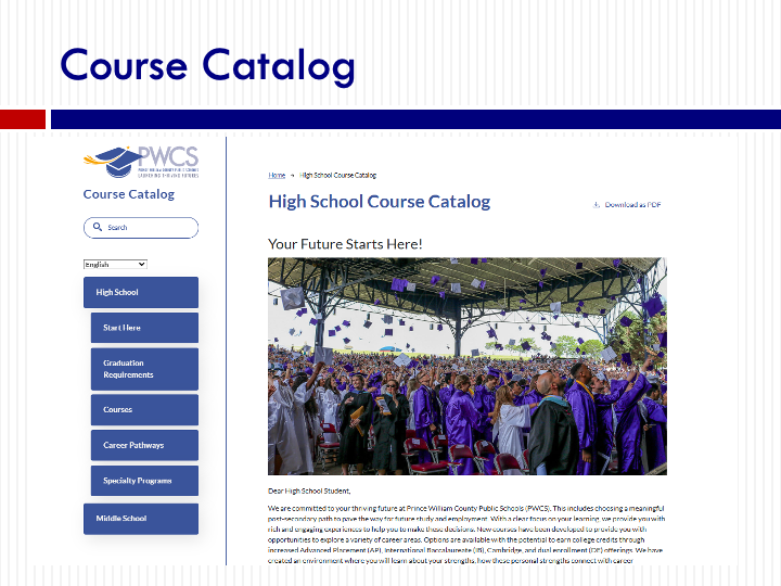 Course Catalog