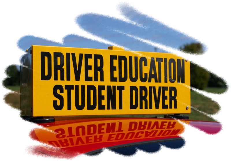 Driver Education Student Driver Sign